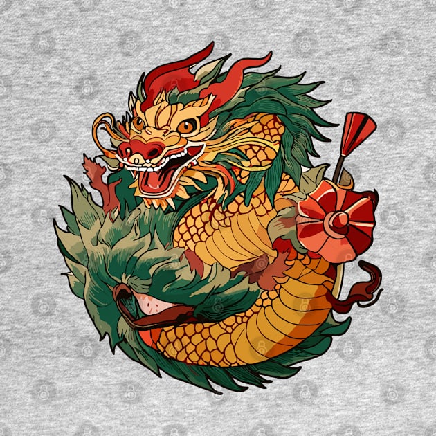 Chinese New Year – Year of the Dragon by valentinahramov